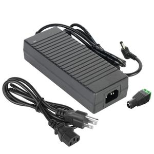 BTF-LIGHTING 24Volt 5Amp AC100-240V to DC24V5A Max120W Suit 4A 3A 2A 1A Device Transformer Power Adapter Converter with 5.5x2.5mm DC Output Jack for RGBW5050 WS2811 5050 3528 FOB COB etc LED Strip