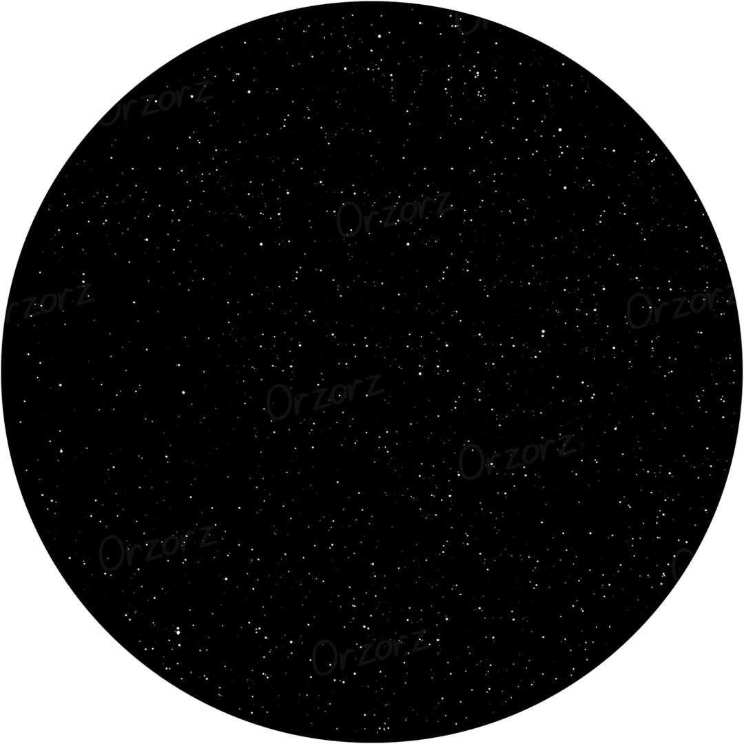 Orzorz Slide Discs Galaxy Night Light Plus Home Planetarium Projector (Work Star Projector Plus) (Twinkling Stars-Dynamic) (Colorless)