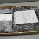 Mounting Dream Black Alloy Steel Speaker Stands, Height Adjustable Bookshelf Speaker Stand Pair, Universal Fit, 11 lbs Capacity, Set of 2 for Bose Polk JBL Sony Yamaha - 42" Max Height