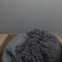 Muddy MatCloud K-9 Bed for Dogs & Cats, Soft & Relaxing Round Dog Bed, Chenille Material, Removable Cover, Washable & Dryer SafeGrey Medium(35'x35')