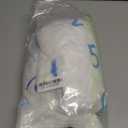 Bear Baby Monthly Milestone Blanket Bear Star Balloon Flannel Blanket Newborn Infant Swaddle Baby Growth Blanket Photography Background with Wooden Signs,Frames,Bibs