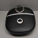 Collapsible Foot Spa Bath with Heat,Foot Massager with Two Side Supports,Leakage Protector,Temperature Control,Bubbles,Red Light,Timer,Feet Spa Tub,Feet Soaker,Gifts (Black)