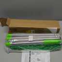 Chicken Catching Net 2-in-1 Combo with Coarse and Fine Mesh Nets, Extendable from 29 to 68 Stainless Steel Frame for Catching Ducks, Birds, Goose, and Fish, Essential Coop Accessory