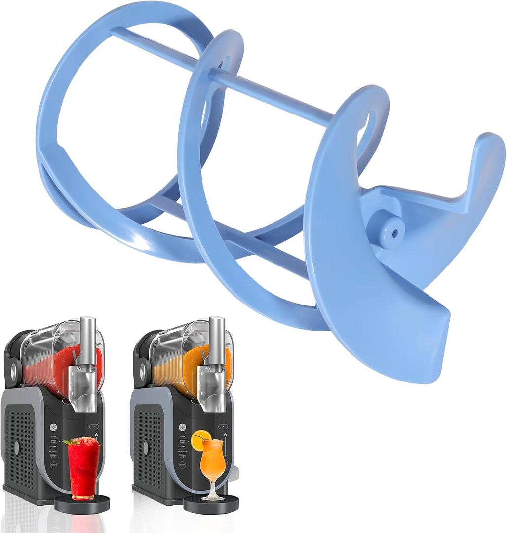 Replacement Auger for Ninja Slushie FS301/FS300 - Solid PETG Construction - Durable 3D Printed Accessory for Ninja Slushie Machine (Blue)