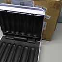 Hot Dog Cooker, Hot Dog Machine with Non-stick Coating Plate, Hot Dog Maker Toaster Grills 5.5-Inch Sausage, Hot Dog Grill with Oil Drip Tray, Grill Up to 6 Hot Dogs, White