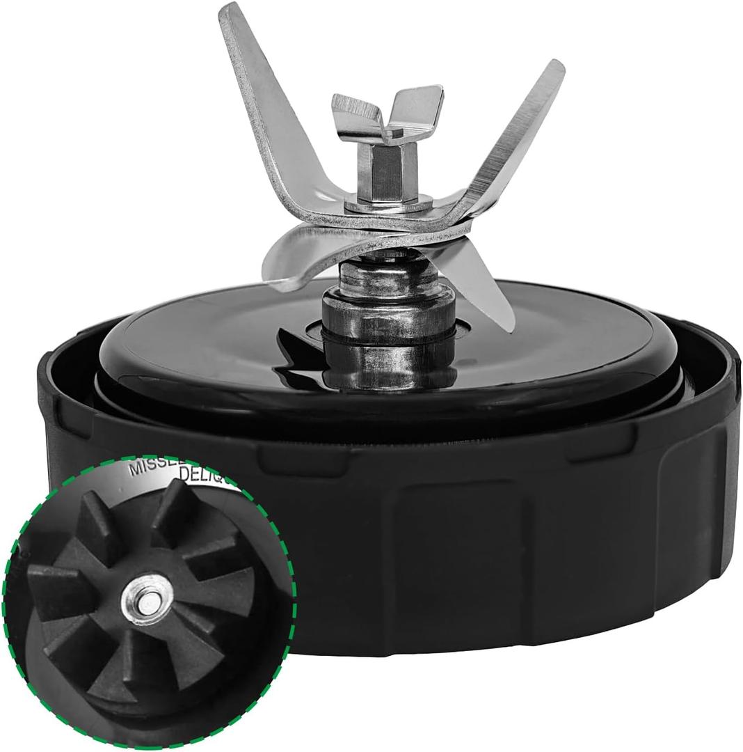 SS101 Blender Blade Replacement Parts Compatible with Nutri Ninja Foodi Power Blender SS100 SS101 SS150 SS151 SS351 SS400 SS401 TB301 TB401 CO101B CO351B CO401B, for Ninja Blender Assembly (7 Fins)