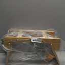 SpaceAid Bamboo Vinyl Record Storage Holder Shelf, Holds Up to 50 Albums, 7 or 12 inch LPs, Vinyl Holder Stand Organizer Display Accessories, Gifts for Vinyl Records Lovers (Natural) (Medium)