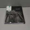 2 x WallDeca Academic Planner 2025-2026, Daily, Weekly & Monthly Planner, July 2025 - June 2026, Student Notes Pages, Twin-Wire Binding Day and Weekly Agenda for School & Work (8.5 x 11-Inches, Black)