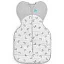 Love to Dream Warm Swaddle UP 2.5 TOG Baby Sleep Sack for Autumn & Winter | Arms Up Position for Self-Soothing, Calms Startle Reflex | Newborn 58.5 lbs, White Rainbow Dream
