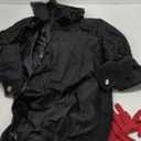 Ya-cos Adult Men Cosplay Costume Suit Halloween Outfit (X-Small, Black)