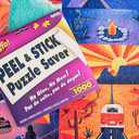 (4 Pack) Puzzle Presto! Peel & Stick Saver: The Original and Still The Best Way to Preserve Your Finished Puzzle! 24 Adhesive Sheets and 8 Adhesive Hangars.