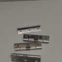 Tighall Spring Hinge Self Closing 4 Inch Length Stainless Steel, Loaded Hinges for Cabinets and Doors - 4pcs