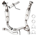 Left ＆ Right Catalytic Converter Compatible with 2011 2012 2013 2014 Ford F150 V8 5.0L, Replace# 50567, 53904, 160069, 898844, 645252, 645251, Direct-fit(EPA Compliant)