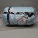 COLIKESEA Sleeping Bags for Adults, Teens & Kids - Use for 3-4 Seasons, Warm & Cold Weather - Lightweight, Waterproof, Use for Backpacking, Hiking and Camping (Sky Blue/ Left Zip)