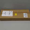 Floating Shelves Rustic Wood Wall Mounted Shelf Practical Metal Fence Design Ideal for Bedroom, Bathroom, Kitchen Set of 3(Brown)