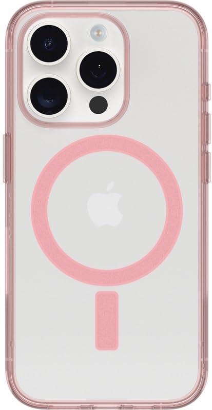 OtterBox - Clear iPhone 15 Pro Case - Made for Apple MagSafe, Scratch-Resistant Protective Phone Case, Sleek & Pocket-Friendly Profile (Anemone)
