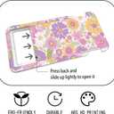 ID Badge Holder with Breakaway Lanyard, Retractable Badge Reel,Lanyards for Id Badges，Work Name Tag Breakaway Lanyard ID Card Protector Case for Teacher Nurse Work Office(Daisy Blossom)