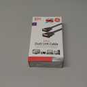 GE Home Electrical GE DVI-D Dual Link Cable, 10 Foot Cable, Video, 1600 X 1200 and Higher, for PC, Digital Monitor or HDTV, Black, 34508