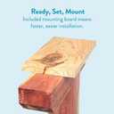 Architectural Mailboxes DPK000AM Drive-in Post, No Size, Aromatic Cedar