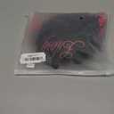 Lilosy Sexy Stocking Rhinestones Heart Garter Underwire Floral Mesh lace Sheer Babydoll Lingerie Teddy Bodysuit Skirt Set (Large, Black)