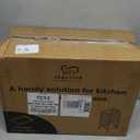 10-Tier Quarter & Half Sheet Pan Rack - Bread Baking Speed Rack for Cooling, Bakery Stand with wheels for Bun Pan Tray, Home Kitchen Tiered Rolling Cart for Oven(for 1/2 & 1/4 Sheet)