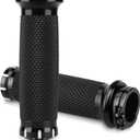 1 Inch/25mm Handlebar Grips Motorcycle Throttle Grip Universal for Harley Davidson Dyna Sportster 883 1200 Road King Electra Glide Softail Touring