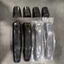 Linskip Exterior Door Handle Covers Compatible with 2021 2022 2023 2024 2025 Chevry Suburban Tahoe & 2021-2023 GMC Yukon & 2019-2025 Silverado/Sierra 1500, Exterior Accessories(Black)