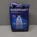 sodastream 1L Twin Pack Dishwasher Safe Slim Bottle (Black)