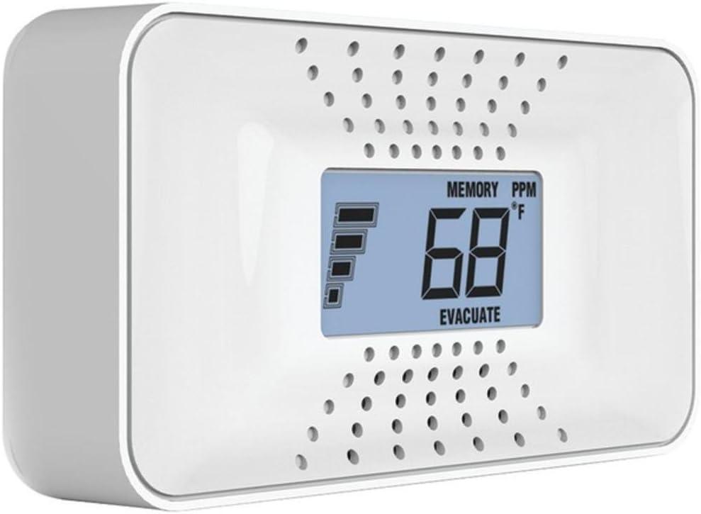 First Alert CO710 Carbon Monoxide Detector with 10-Year Battery and Digital Temperature Display , White