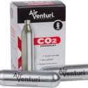6 x Air Venturi CO2 Cartridges (6 Count, Silver)