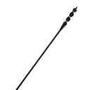 HUAALIUCHE 36-Inch Flexible Installer Drill Bit for Pulling Wires, 1/2" Auger with Screw Point & Fish Eye, 3/16" Anti-Slip Shank - Includes Protective Storage Tube for Walls Ceilings Conduits