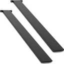 Hidden Island Countertop Support Bracket 2 Pack Black 36 Inch Heavy Duty Granite Countertop Bracket Iron Island Support Brackets for Granite Quartz Wood