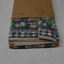 RUGSURE Washable Area Rugs - Perfect for Living Room, Bedroom, Kids Room, Nursery - Stain & Water Resistant Non-Slip, Pet & Child Friendly, Vintage Tribal Area Rugs (Green, 3' x 5 ')