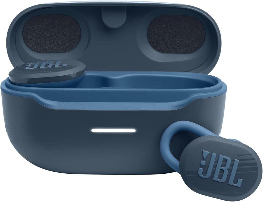 JBL JBLENDURACEBLUAM-Z Endurance Race Waterproof Wireless Sport eErbuds Blue - Certified (Small)