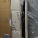 Yongchuang Upholstered King Headboard Linen Head Board for King/Cal King Size Bed Adjustable Height Headboards Panel Oatmeal