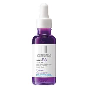 La Roche-Posay Mela B3 Serum, Dark Spot Corrector With Anti-Aging Melasyl + 10% Niacinamide, Discoloration Correcting Serum for Sun Spots, Age Spots & Post-Acne Marks (1 Fl Oz (Pack of 1))