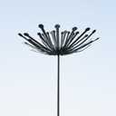 Metal Flowers - Unique Dandelion Design Outdoor Garden Stakes, Durable Weather-Resistant Steel, Easy Installation, Large Yard Art for Plants and Small Decorations, Ideal for Garden Enthusiasts