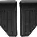 Rear Left and Right Side Running Boards End Cap Step Bars End Cover for Ford F150 2015-2023