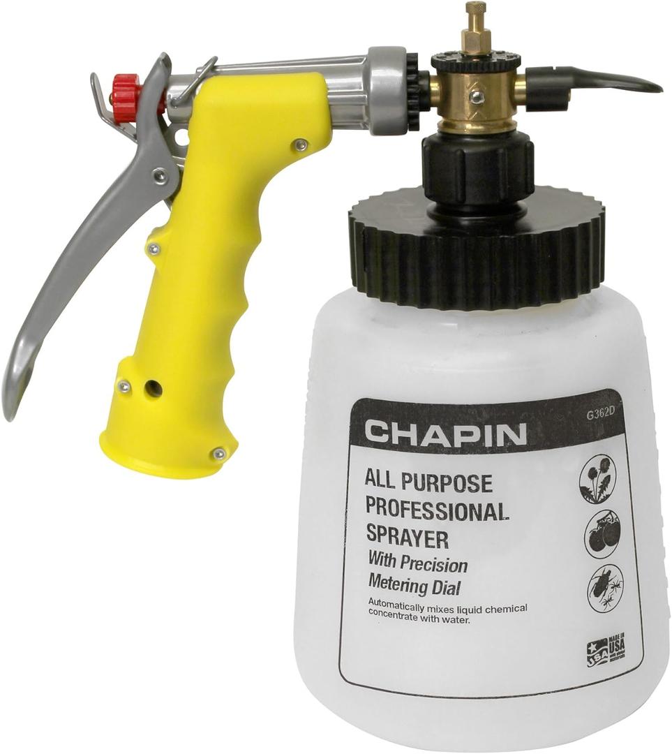 Chapin G362D Deluxe Professional All Purpose Hose End with Metering Dial, Up to 320-Gallons (1 Sprayer/Package)