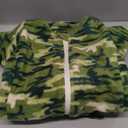 ROZKITCH Small Dog Camo Coat, Pet Windproof Warm Cold Weather Jacket Vest with Luminous Zipper, Jumpsuit Apparel Outfit Clothes for Small Medium Large Dog Camo S (S(Back Length:16"))