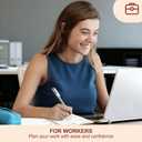 2026 Planner, Weekly and Monthly Calendar Agenda Book, Jan 2026 - Dec 2026, Hardcover Planning Academic Planner for Office School Supplies and Desk Accessories - A5 (6.3'' x 8.5'') (Cozy Cats)