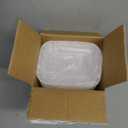 GUSTO [12 oz - 50 Count 1-Compartment Meal Prep Containers with Lids  Reusable, Microwaveable, Dishwasher & Freezer Safe, BPA-Free Food Storage Boxes for Portion Control (Formerly Comfy Package)