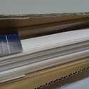 Cordless 1" Vinyl Mini Blinds for Indoor Windows（34" W x 36" L）