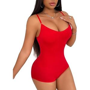 Women's Tummy Control Shapewear Bodysuit - Seamless High Waisted Shaper for Full Body Slimming & Postpartum Support, XL