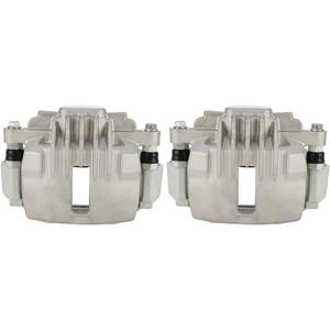 cciyu Rear Left + Right Brake Calipers With Bracket 18B4713 18B4712 For Chevrolet 1998-2005 For GMC 1998-2005 For Isuzu 1998-2000 For Oldsmobile 1998-2001 (2PCS)