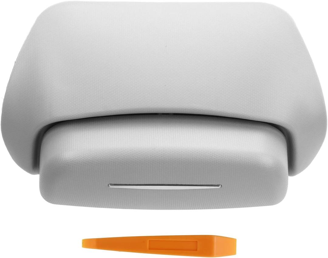 Car Sunglasses Holder, Car Glasses Case Flocking Sunglasses Storage Box Replacement for 2020?2023 (ABS)
