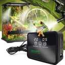 MYGIIKAKA Reptile Fogger Automatic Reptile Mister Fogger for Terrarium, Timed Terrariums Humidifiers for Chameleon/Lizard/Snake/Turtle/Frog