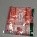 Valentines Day Round Tablecloth 60 Inch Happy Mothers Day Table Cloth Gift Love Heart Wedding Table Clothes Red White Buffalo Check Plaid Table Cover for Party Dining Room Home Outdoor Decor