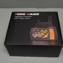 Triple Lens Sewer Camera with 50ft, 5" IPS Screen Borescope with Light, 1080P HD Endoscope IP67 Drain Pipe Snake Drain Camera, 32G Card SemiRigid Cable for Plumbing Inspection + Case