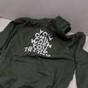 You Only Fail Motivational Quotes Inspirational Gift For Gym Pullover Hoodie, Dark Green, M